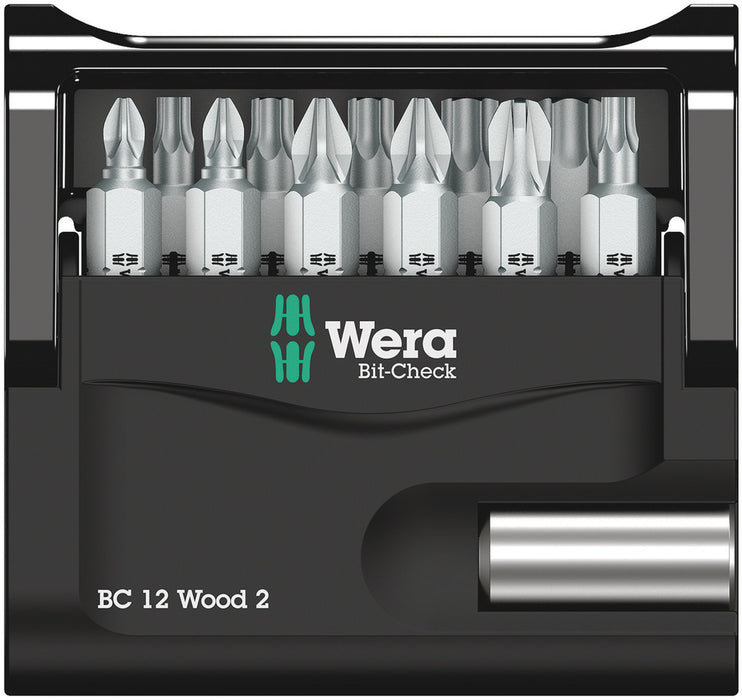 Wera Bit-Check 12 Wood 2, 12 pieces 05057422001, view 2