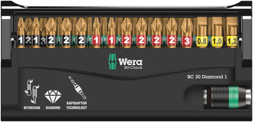 Wera Bit-Check 30 Diamond 1, 30 pieces 05057431001, view 2