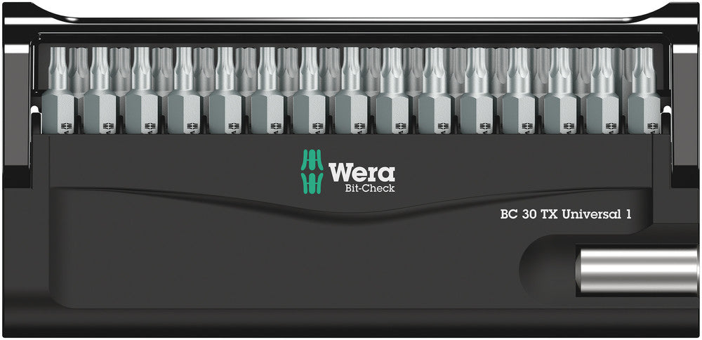 Wera Bit-Check 30 TX Universal 1 SB, 30 pieces 05057900001, view 2