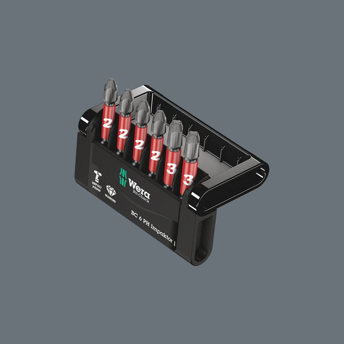 Wera Bit-Check 6 PH Impaktor 1, 6 pieces 05057691001, view 3
