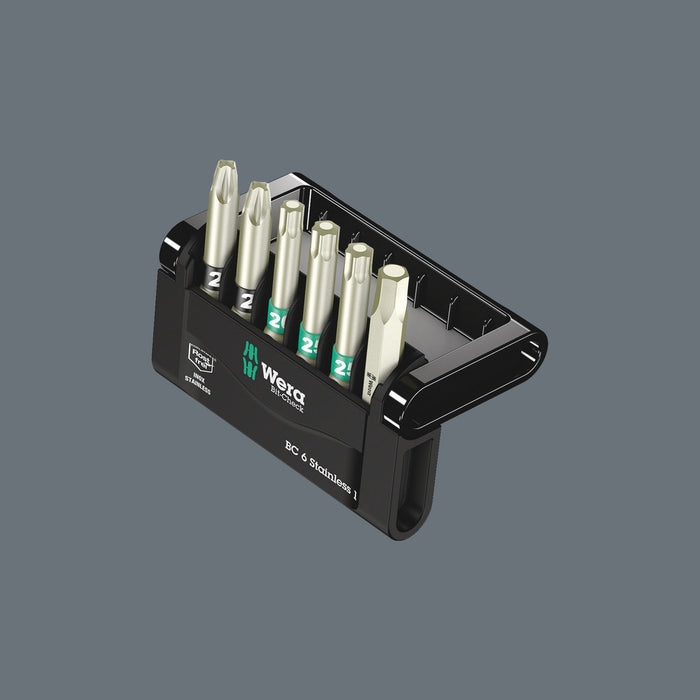 Wera Bit-Check 6 Stainless 1 SB, 6 pieces 05073634001, view 4