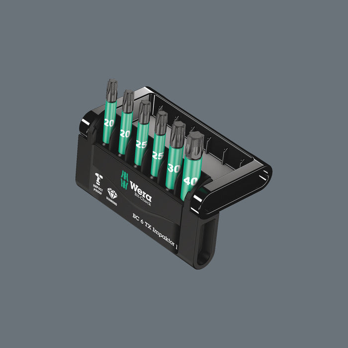 Wera Bit-Check 6 TX Impaktor 1, 6 pieces 05057693001, view 3