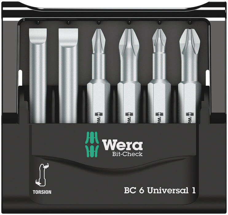 Wera Bit-Check 6 Universal 1, 6 pieces 05056474001, view 2