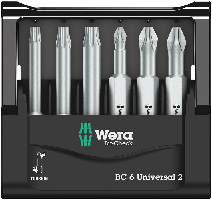 Wera Bit-Check 6 Universal 2, 6 pieces 05056473001, view 2