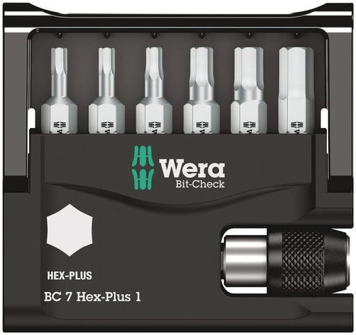 Wera Bit-Check 7 Hex-Plus 1, 7 pieces 05056168001, view 2