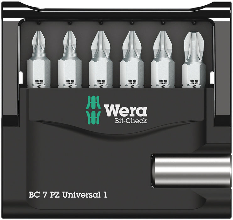 Wera Bit-Check 7 PZ Universal 1, 7 pieces 05056296001, view 2