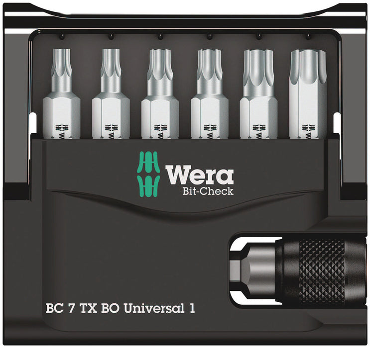 Wera Bit-Check 7 TX BO Universal 1, 7 pieces 05056158001, view 2