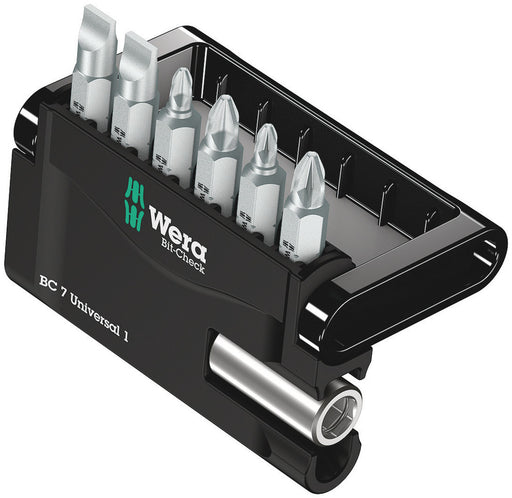Wera Bit-Check 7 Universal 1 SB, 7 pieces 05073406001, view 2
