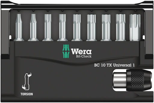 Wera Bit-Check 10 TX Universal 1, 10 pieces 05056164001, view 2