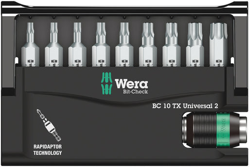 Wera Bit-Check 10 TX Universal 2, 10 pieces 05057115001, view 2
