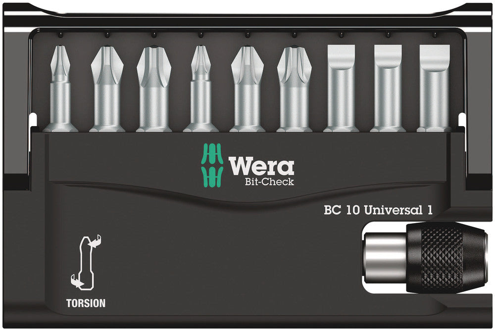 Wera Bit-Check 10 Universal 1, 10 pieces 05056161001, view 2