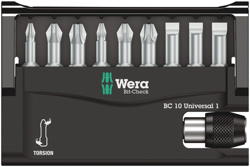 Wera Bit-Check 10 Universal 1, 10 pieces 05056161001, view 2