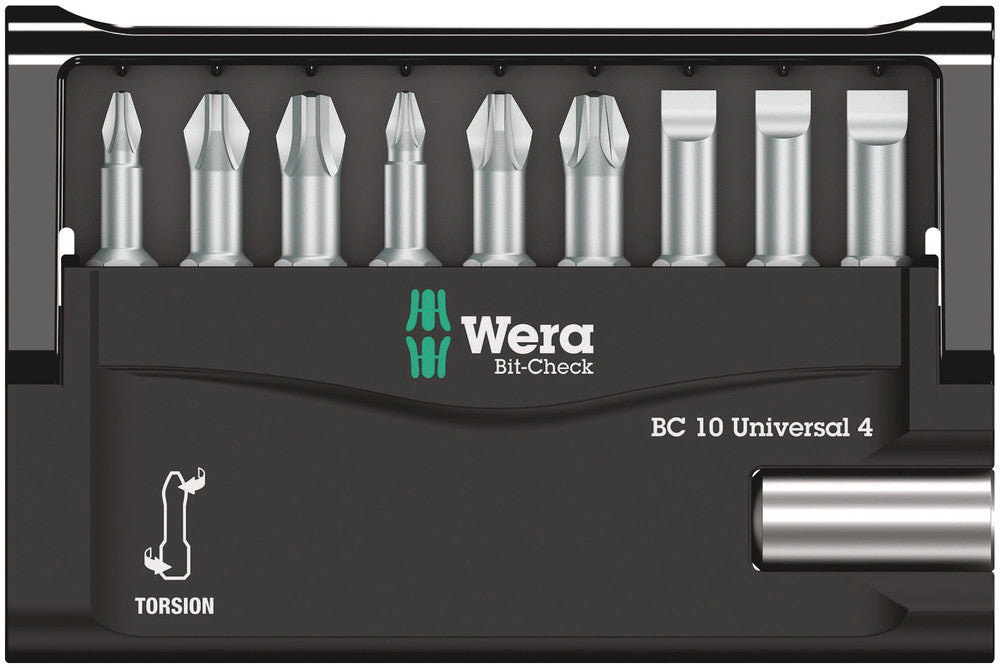 Wera Bit-Check 10 Universal 4, 10 pieces 05056159001, view 2
