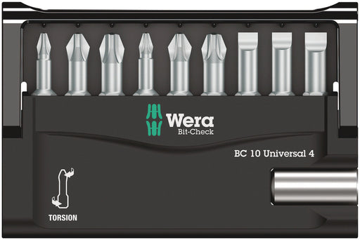 Wera Bit-Check 10 Universal 4, 10 pieces 05056159001, view 2