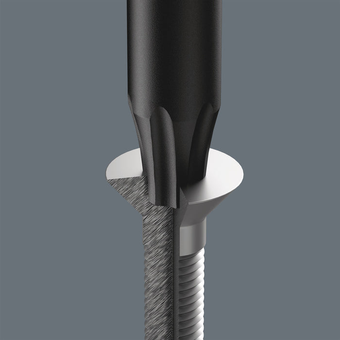 Wera 1567 TORX® HF ESD Kraftform Micro screwdriver with holding function for TORX® screws, TX 10 x 60 mm 05030406001, view 9
