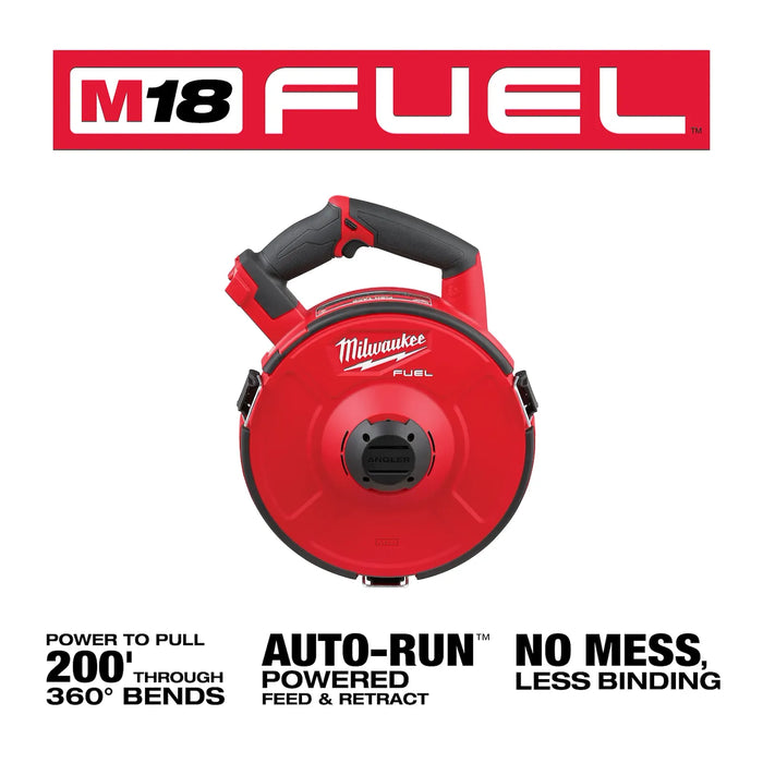Milwaukee M18 FUEL™ ANGLER™ Pulling Fish Tape Powered Base (Tool-Only) 2873-20