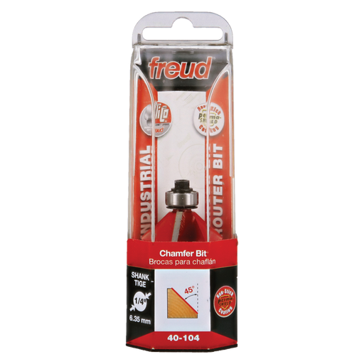 Freud 40-104 1-11/32" (Dia.) Chamfer Bit - Package image
