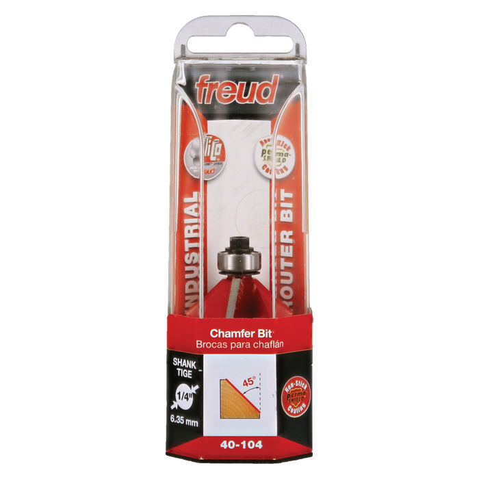 Freud 40-104 1-11/32" (Dia.) Chamfer Bit - Package image