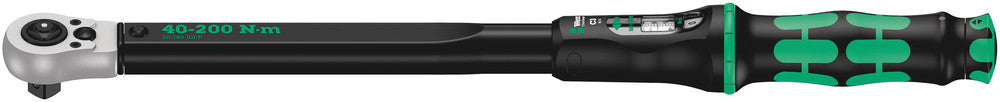 Wera Click-Torque C 3 Push R/L adjustable torque wrench for clockwise and anti-clockwise torque-control, 40-200 Nm, 1/2" x 40-200 Nm 05075626001, view 2