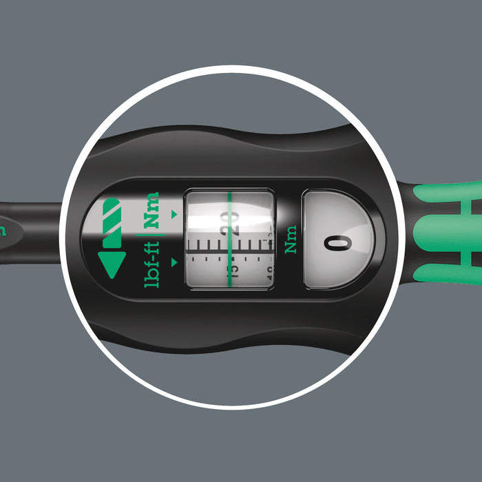 Wera Click-Torque E 1 torque wrench with reversible ratchet, 200-1000 Nm, 3/4" x 200-1000 Nm 05075630001, view 5
