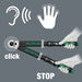 Wera Click-Torque E 1 Push R/L adjustable torque wrench for clockwise and anti-clockwise torque-control, 200-1000 Nm, 3/4" x 200-1000 Nm 05075631001, view 8
