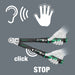 Wera Click-Torque X 7 torque wrench for insert tools, 10-100 Nm, 14x18 x 10-100 Nm 05075657001, view 8