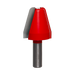 Freud 99-322 1-1/2" (Dia.) Vertical Raised Panel Bit - Main image