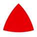 Diablo DCT318120H10G 3-1/8" 120-Grit Hook & Lock™ Triangle Detail Sanding Sheets (10-pk) - Main image