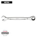 Milwaukee 17 mm X 17 mm 12 Point Metric Ratcheting Combination Wrench 9.19 in. L 1 pc 45-96-9317, main product view