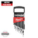 Milwaukee Metric Ratcheting Flex Head Combination Wrench Set 7 pc 48-22-9529, main product view