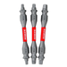 Diablo DDESQV25-S3 3-Piece 2-1/2" Assorted Double-Ended Square Drive Bits - Main image