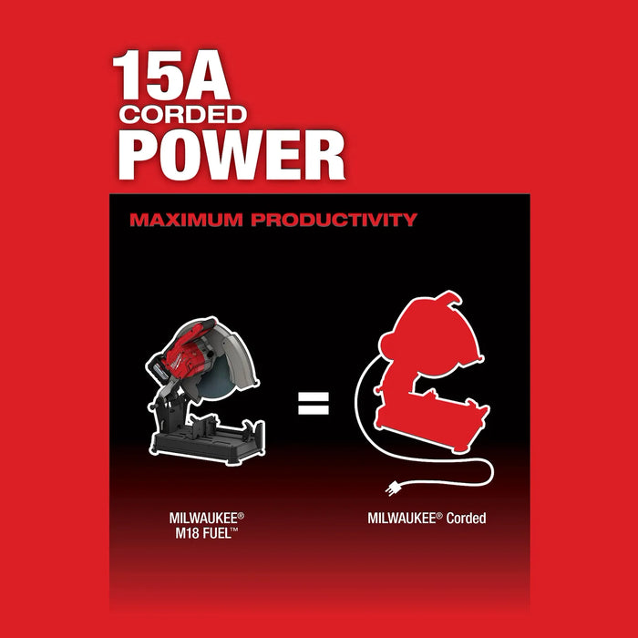 Milwaukee M18 FUEL™ 14" Abrasive Chop Saw 2990-20