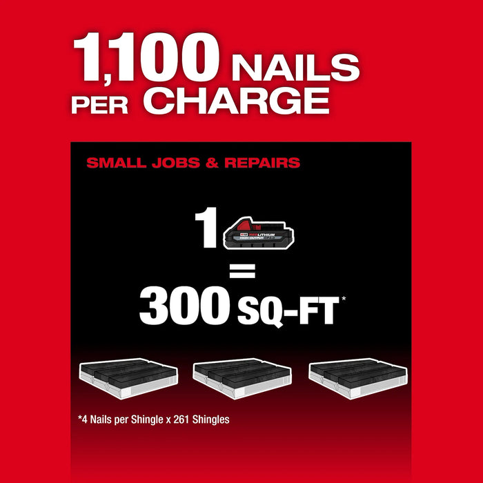 Milwaukee M18 FUEL™ Coil Roofing Nailer 2909-20