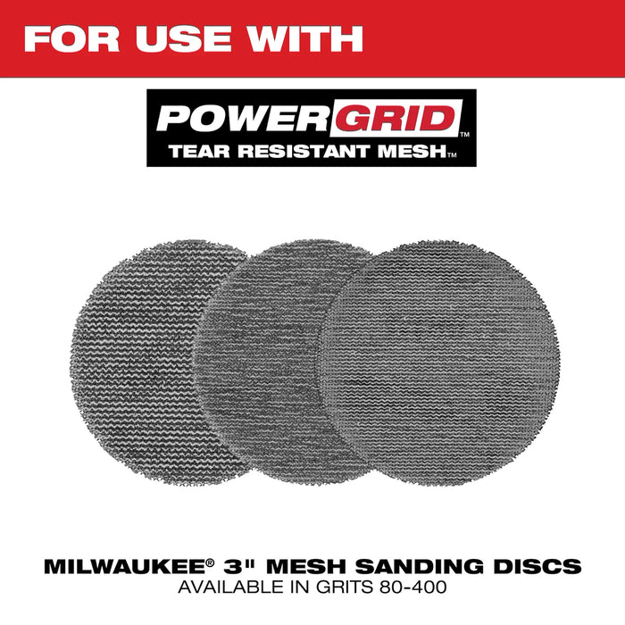 Milwaukee M12 FUEL™ 3" Random Orbital Detail Sander  2535-20