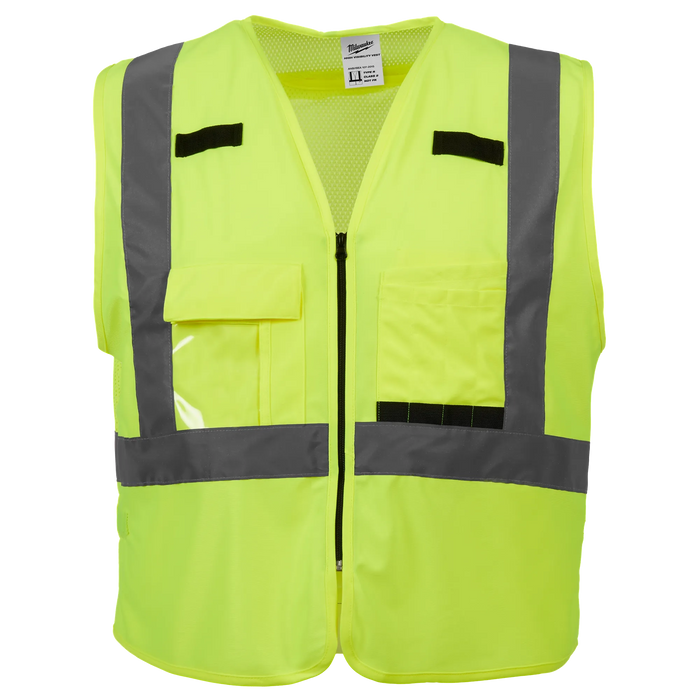Milwaukee Safety Vest High Visibility Yellow L/XL 48-73-5022, main product view