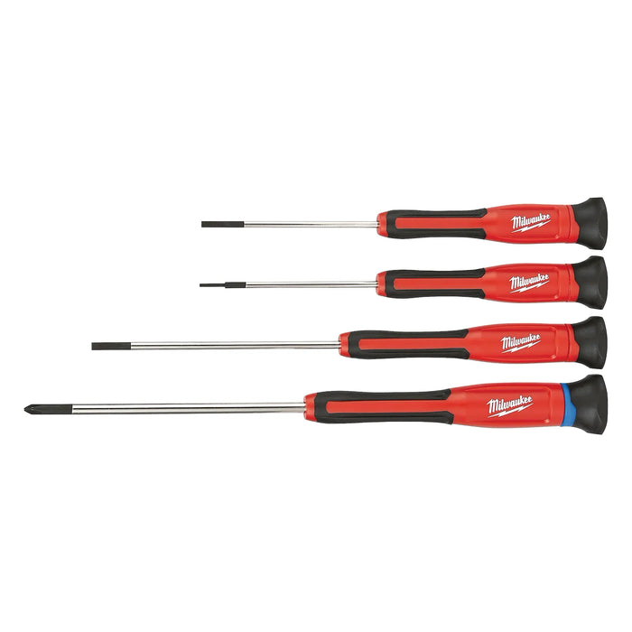 Milwaukee 4 PC Precision Screwdriver Set 48-22-2604