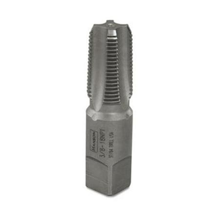 IRWIN 1904 - 3/8 -18 NPT Hanson Pipe Taper HCS Taper Tap