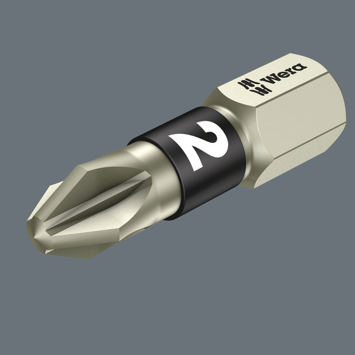 Wera 3855/1 TS SB bits, stainless, PZ 2 x 25 mm - Pack of 5 05073614001, view 3