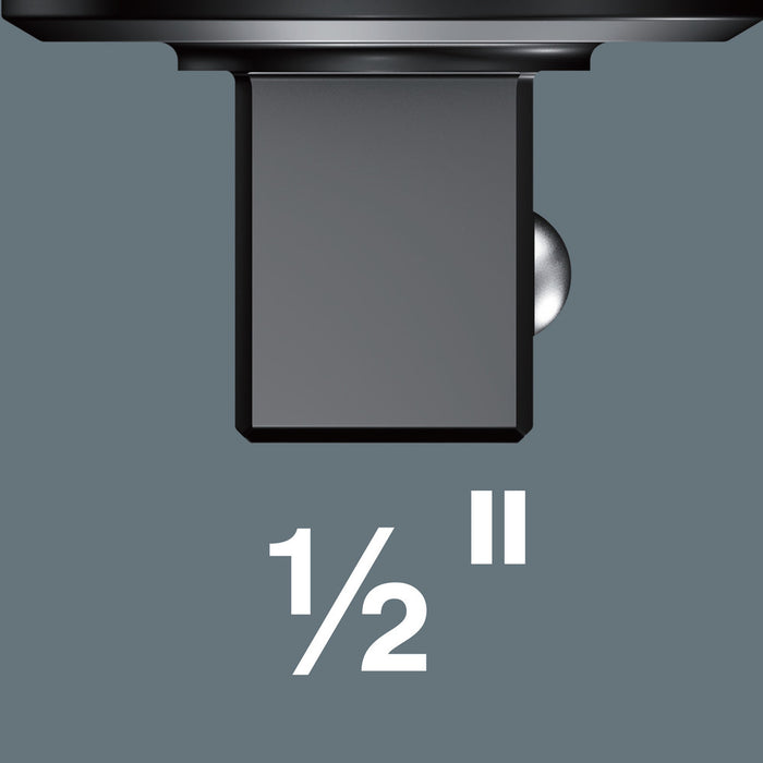 Wera 7783 C Square drive insert, 14x18 mm, 14x18 x 1/2" x 65 mm 05078345001, view 3