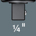 Wera 7772 A Ratchet insert, reversible, 9x12 mm, 9x12 x 1/4" x 49 mm 05078635001, view 4