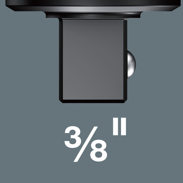 Wera 7772 B Ratchet insert, reversible, 9x12 mm, 9x12 x 3/8" x 52 mm 05078636001, view 4