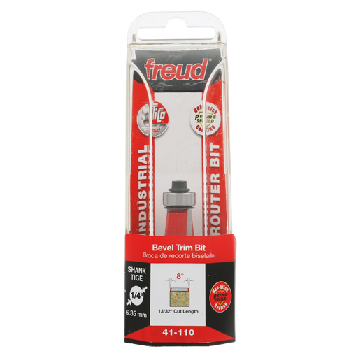 Freud 41-110 9/16" (Dia.) Bevel Trim Bit - Package image
