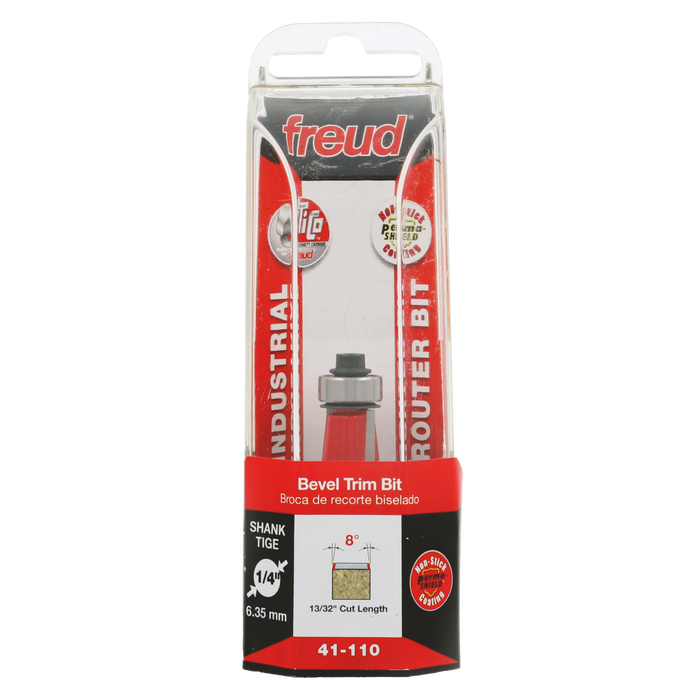 Freud 41-110 9/16" (Dia.) Bevel Trim Bit - Package image