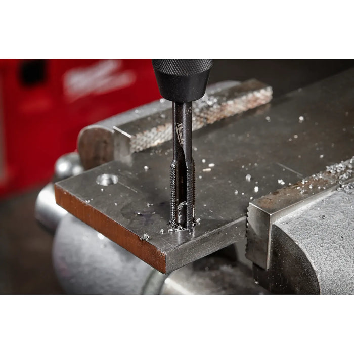 Milwaukee 10-24 NC Straight Flute Plug Tap & #25 Drill Bit 49-57-5525