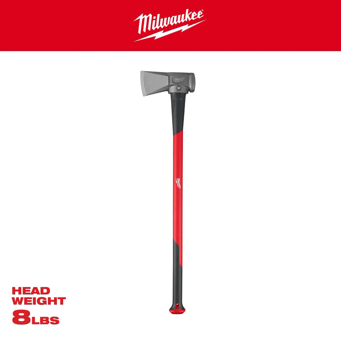 Milwaukee 8lb Splitting Maul (36in. Handle), 48-22-9064, main product view