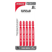 Diablo DJT121BF5 3-3/8" 12TPI Bi-Metal Jig Saw Blades for Thick Metal (5-pk) - Package image