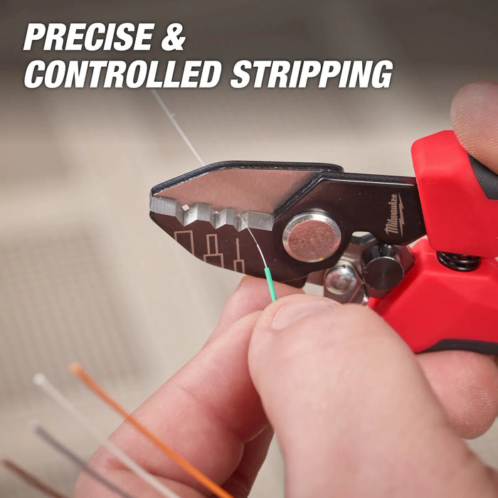 Milwaukee Tri-Hole Fiber Stripper 48-22-3013