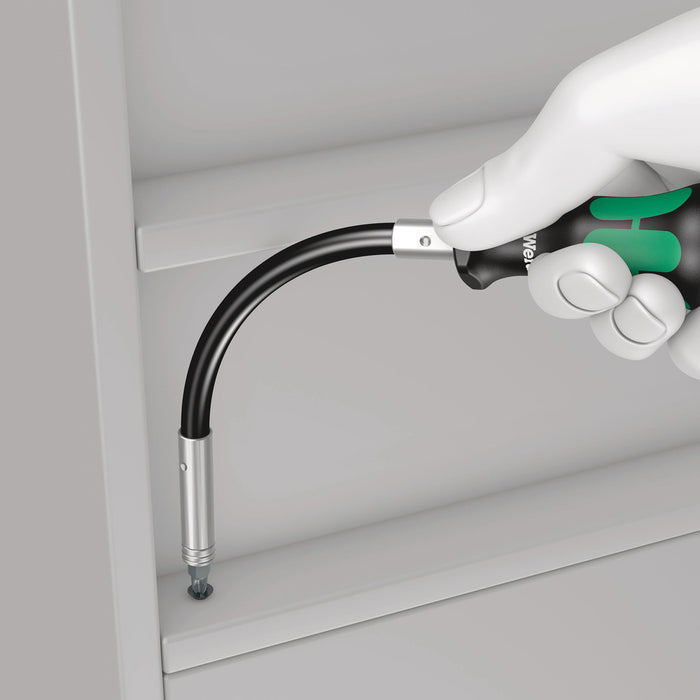 Wera 393 S Bitholding screwdriver extra slim with flexible shaft, 1/4" x 173.5 mm 05028161001, view 5