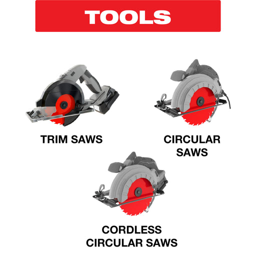 Diablo D0648CFX 6-1/2" x 48 Teeth Steel Demon™ Cermet II Saw Blade for Metals and Stainless Steel - Tools image