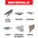 Diablo D0770F 7-1/4" x 70-Teeth Steel Demon™ Carbide Saw Blade for Thin Metal - Materials image